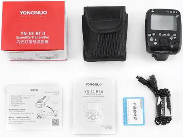 Alt view image 5 of 5 - YONYNUO YN-E3-RT II On-Camera Flash Speedlite Transmitter Flash Trigger Compatible for ST-E3-RT/600EX-RT/YN-E3-RT/YN968EX-RT/YN600EX-RTII/YN686EX-RT/YNE3-RX