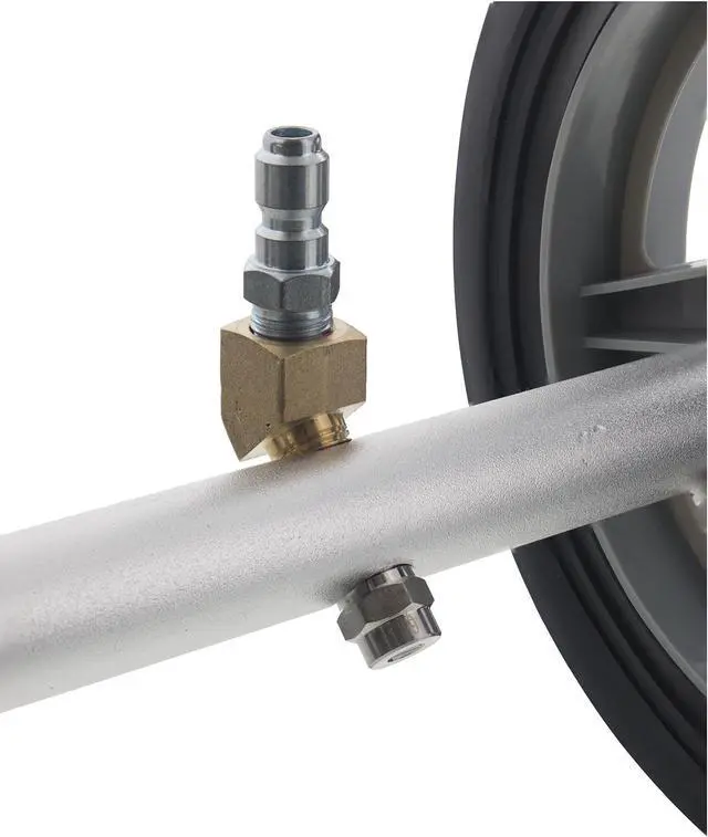 Alt view image 4 of 4 - Erie Tools Surface Cleaning Water Broom with 3 Nozzles and Wheels for Pressure Washers 4000 PSI 5.5 GPM