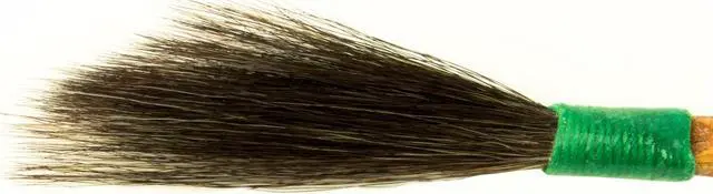 Alt view image 4 of 7 - Set of 3 Size 00-1 Sword Striper Series 20 Pinstriping Touch Up Body Shop Squirrel Hair Paint Brushes