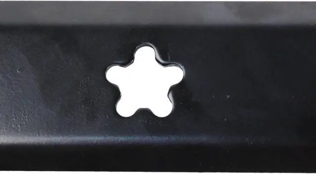 Alt view image 6 of 6 - USA Mower Blades (6) AYP380BP High Lift Blade Fits AYP® Craftsman® 156468 532137380 917137380MS 917137380P Length 17 3/8in. Width 2 1/4in. Thickness .150in. Center Hole 5 PT ST 50in. Deck