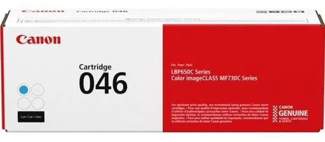Alt view image 11 of 20 - Canon Genuine Toner, Cartridge 046 Cyan (1249C001), 1 Pack Color imageCLASS MF735Cdw, MF733Cdw, MF731Cdw, LBP654Cdw Laser Printers