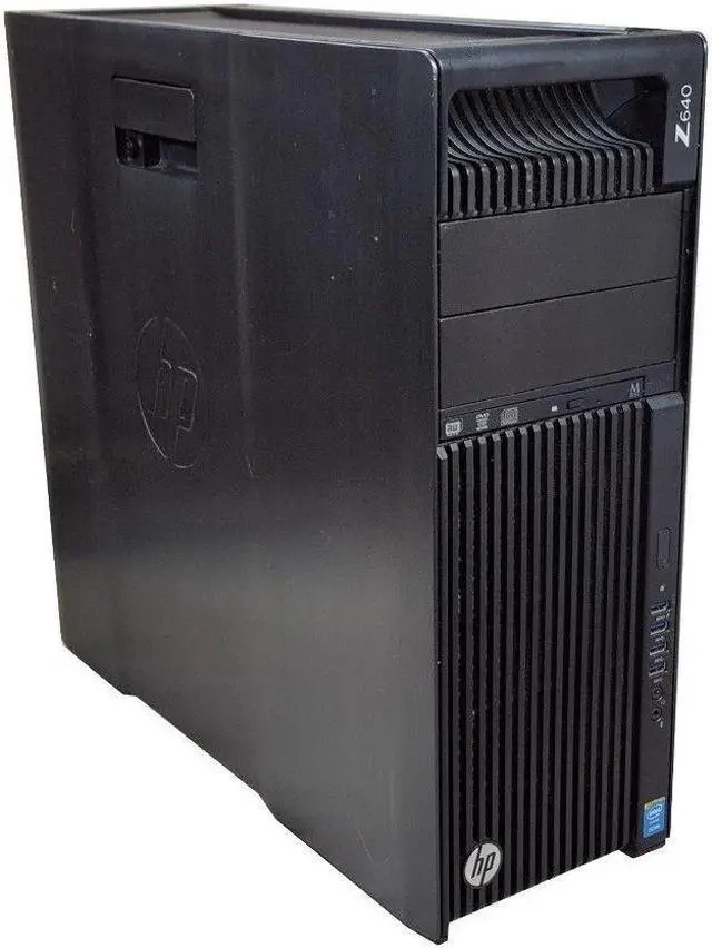 Main image of HP Z640 Workstation E5-1650 v3 3.5GHz 6-Cores 32GB DDR4 Quadro NVS 295 NEW 512GB SSD + 2TB HDD Windows 10 Pro