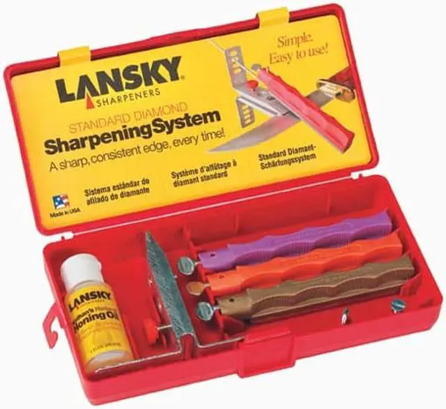 Alt view image 2 of 18 - LANSKY LK3DM LANSKY 3-STONE DIAMOND KNIFE SHARPENING SYSTEM