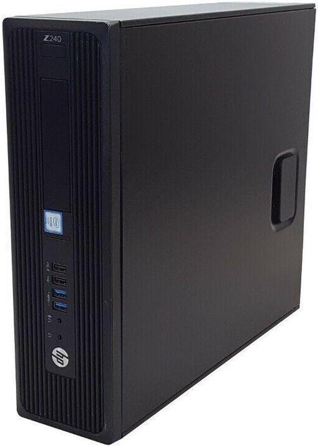 Refurbished: HP Z240 SFF Workstation i5-6500 3.2GHz 4-Cores 16GB