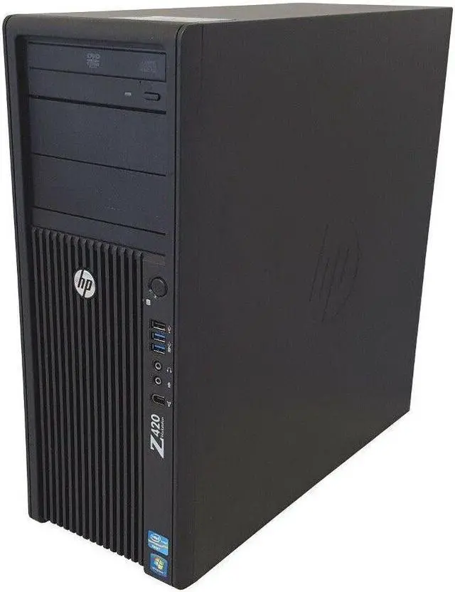 Main image of HP Z420 Workstation E5-2650 2.0GHz 8-Cores 16GB DDR3 Quadro 600 NEW 256GB SSD + 1TB HDD