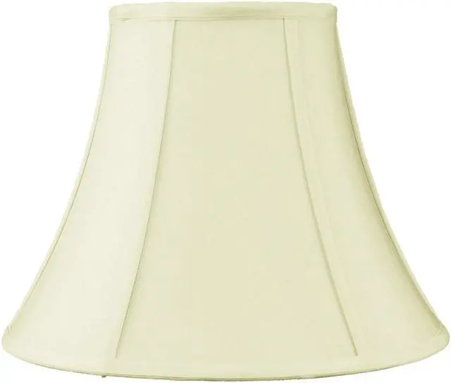 Main image of 7x14x11 Egg Shell Shantung Bell Lampshade