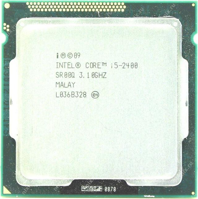 Intel i5-2400 - Core 2nd Gen Sandy Bridge Quad-Core 3.1GHz (3.4GHz Turbo Boost) LGA 1155 95W Intel HD Graphics 2000 Desktop Processor - BX80623I52400 Processors - Desktops - Newegg.com