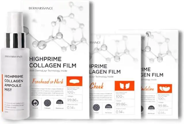 Alt view image 2 of 7 - Dermarssance Highprime Collagen Film + Mist Set