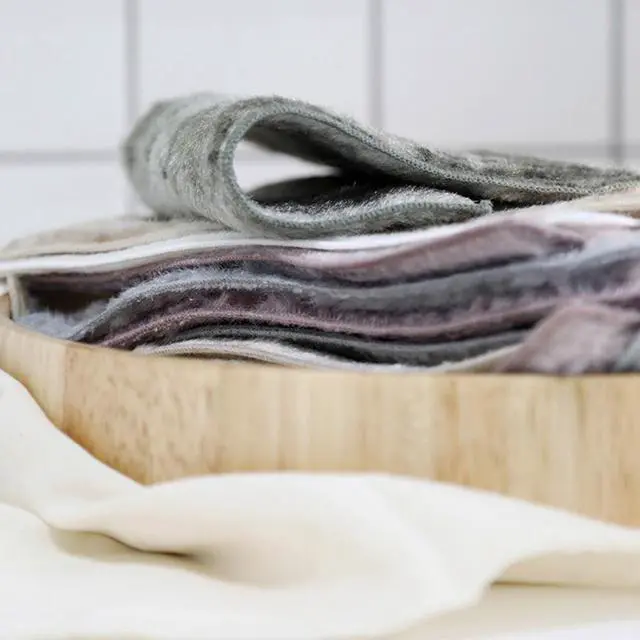 Alt view image 4 of 7 - 100% Viscose Dish Cloths, Excellent Hygroscopic and Oil Absorbent, Removing Stains with just Water (6.7X4.7) 2 sets
