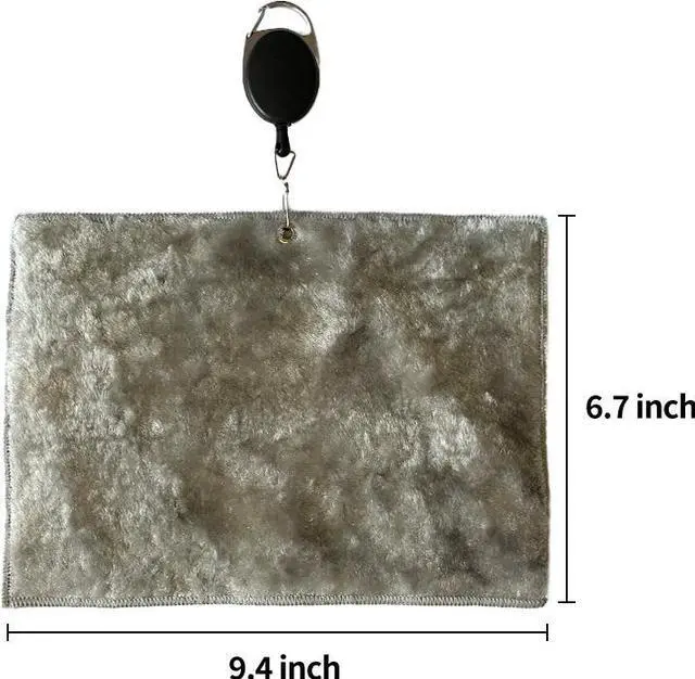 Alt view image 5 of 7 - 100% viscose Golf Towel, Superior Quality Golf Towel, Easy Water-only Cleaning without Damage, Highly absorbent, No Odor  2 sets