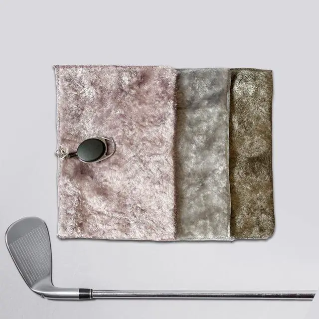 Alt view image 3 of 7 - 100% viscose Golf Towel, Superior Quality Golf Towel, Easy Water-only Cleaning without Damage, Highly absorbent, No Odor  2 sets
