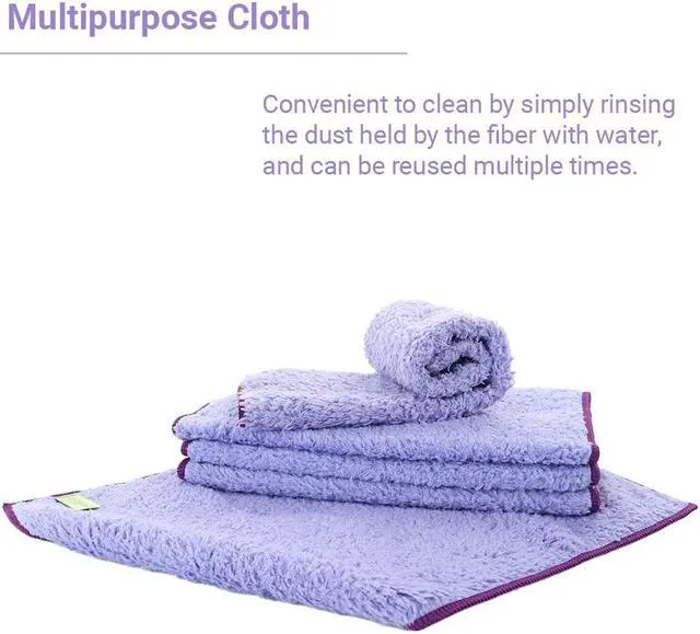 Alt view image 3 of 7 - Multipurpose Cloth, Easy to clean, Reusable, No detergent needed (3 sets)