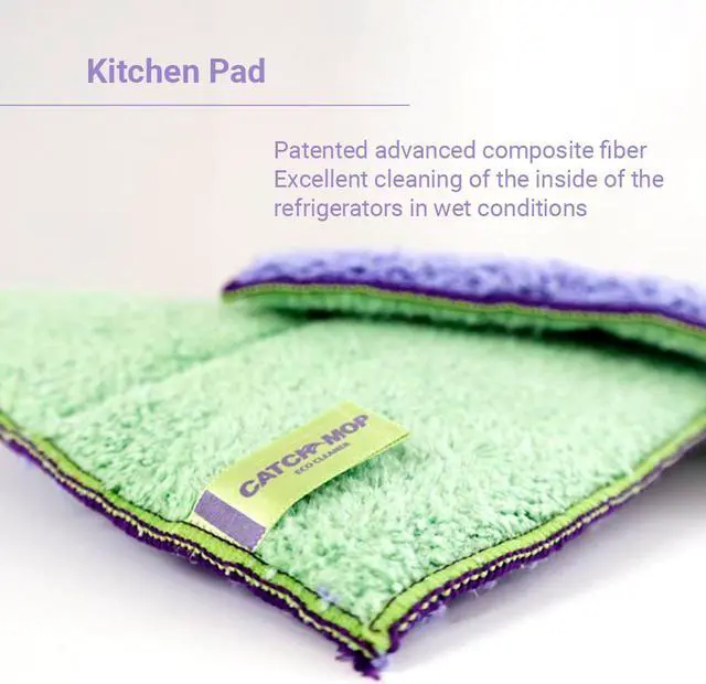 Alt view image 4 of 7 - Kitchen Pad, Excellent cleaning for the inside of the refrigerators  (3 sets)