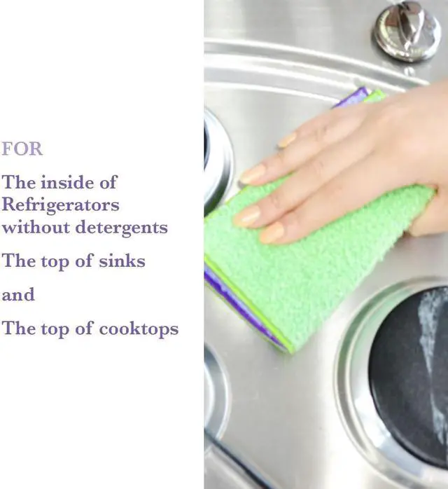 Alt view image 5 of 7 - Kitchen Pad, Excellent cleaning for the inside of the refrigerators  (3 sets)