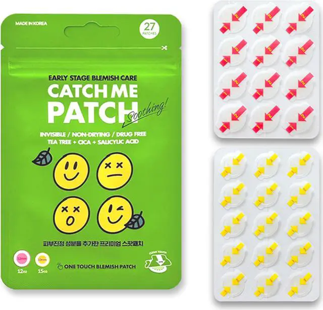 Alt view image 2 of 7 - CATCH ME PATCH Soothing -Skin-soothing Premium Spot Patch 3 packs