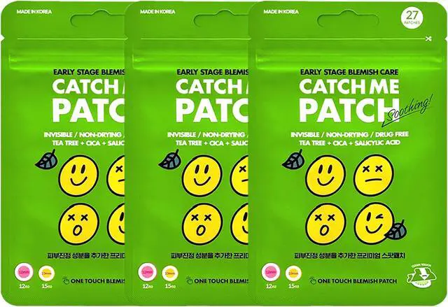 Main image of CATCH ME PATCH Soothing -Skin-soothing Premium Spot Patch 3 packs