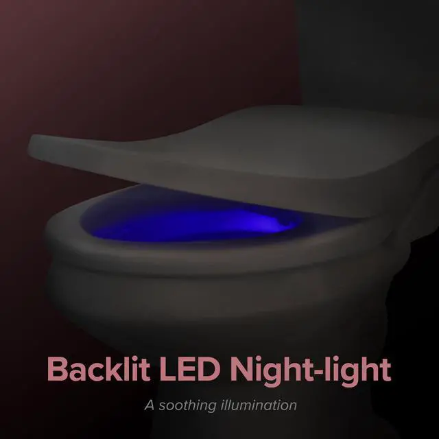 Alt view image 5 of 7 - SmartBidet SB-1200RR Advanced Electric Bidet Seat for Round Toilets with Remote Control