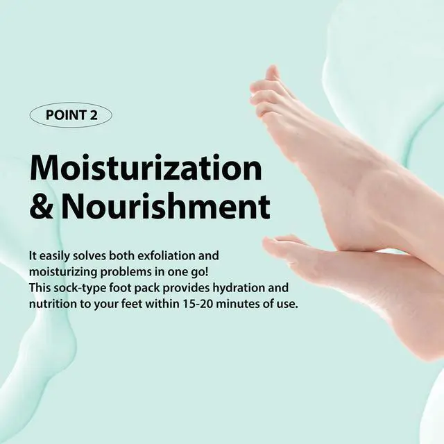 Alt view image 6 of 7 - BEAUTYMOA Foot Care Mask Pack (5pairs)