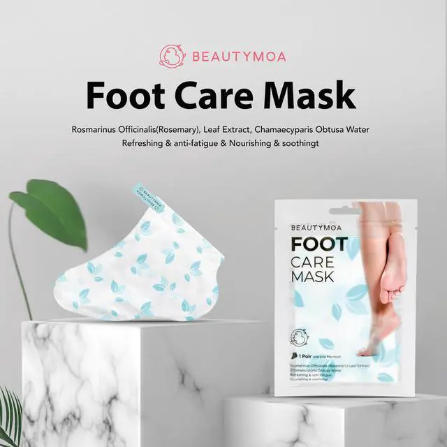 Alt view image 2 of 7 - BEAUTYMOA Foot Care Mask Pack (5pairs)