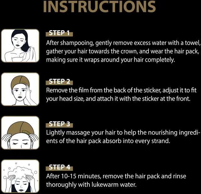 Alt view image 7 of 7 - BEAUTYMOA Hair Care Mask Pack (5pairs)