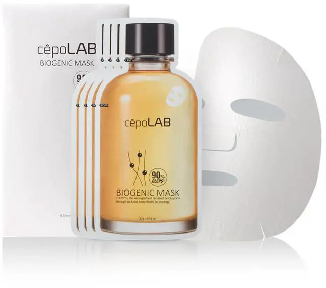 Main image of cepoLAB Biogenic Sheet Mask 4 Sheets (15g / 0.52 oz.)