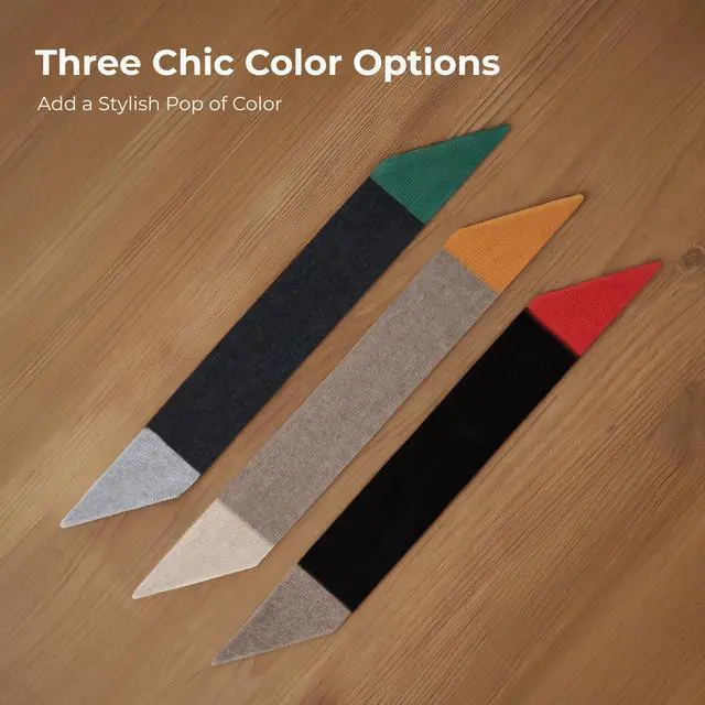 Alt view image 4 of 7 - ERKHES CASHMERE 100% MUFFLER POINT Green