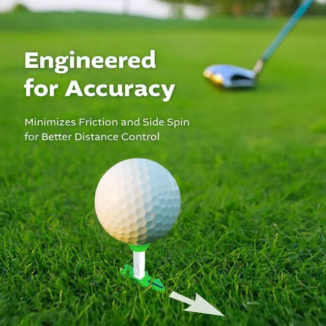 Alt view image 6 of 7 - Birdie1 Smart Golf Tees (Long Tees+Short Tees) 1P, 5ea Blue