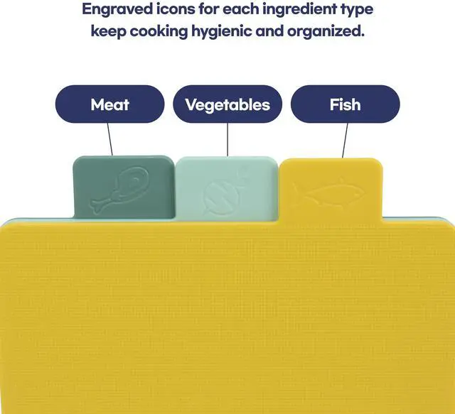 Alt view image 4 of 7 - [Giorno Felice] Index Cutting Board 3P Set