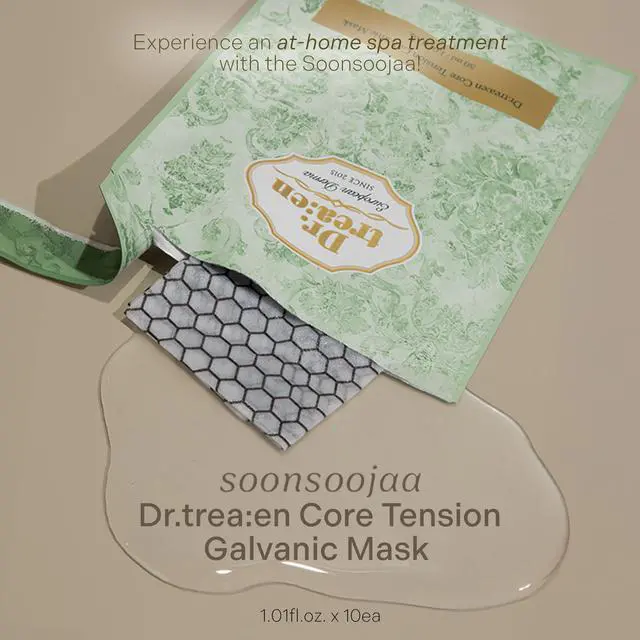 Alt view image 2 of 7 - Dr.trea:en Core Tension Galvanic Mask 30ml / 1.01fl.oz. x 10ea