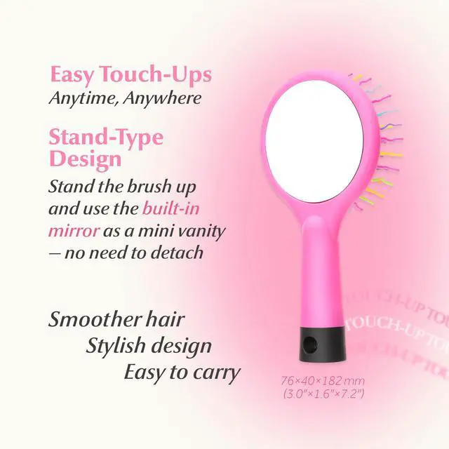 Alt view image 5 of 7 - Eyecandy Rainbow volume S brush (Medium Black)