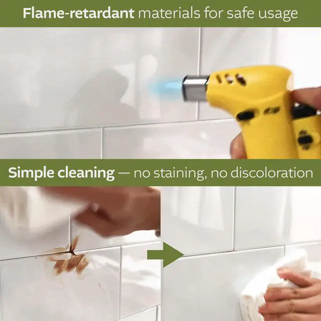 Alt view image 5 of 7 - VER-Q Metal Tile Glossy White (50 sheets)