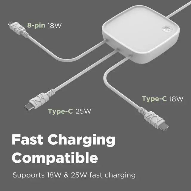 Alt view image 3 of 7 - Anti-theft ultra-fast multi-smartphone charger (TC75)