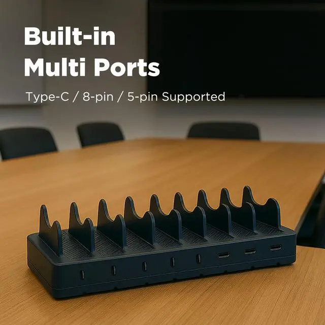 Alt view image 3 of 6 - Anti-theft ultra-fast multi-smartphone charger (TC71)