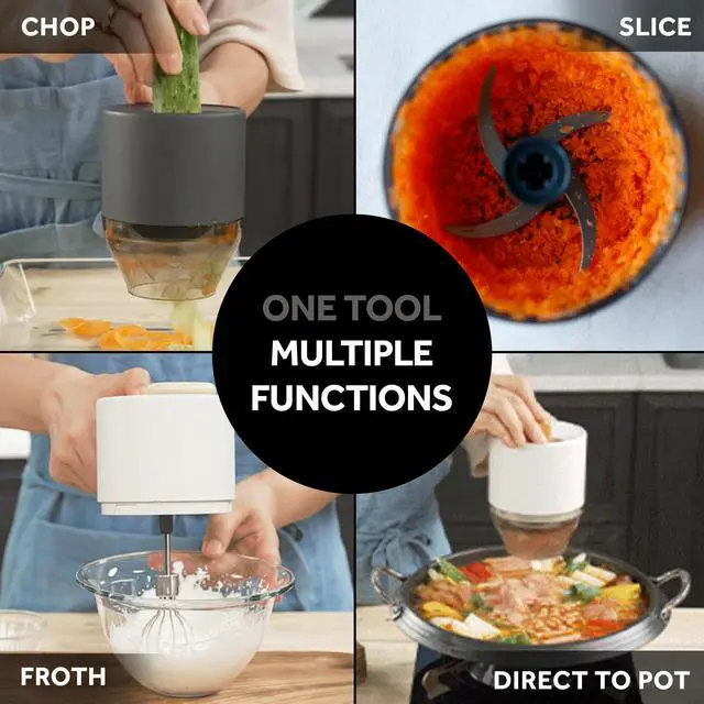 Alt view image 4 of 7 - Food Sitter Multipurpose Slicer and Dicer (Powder Pink)