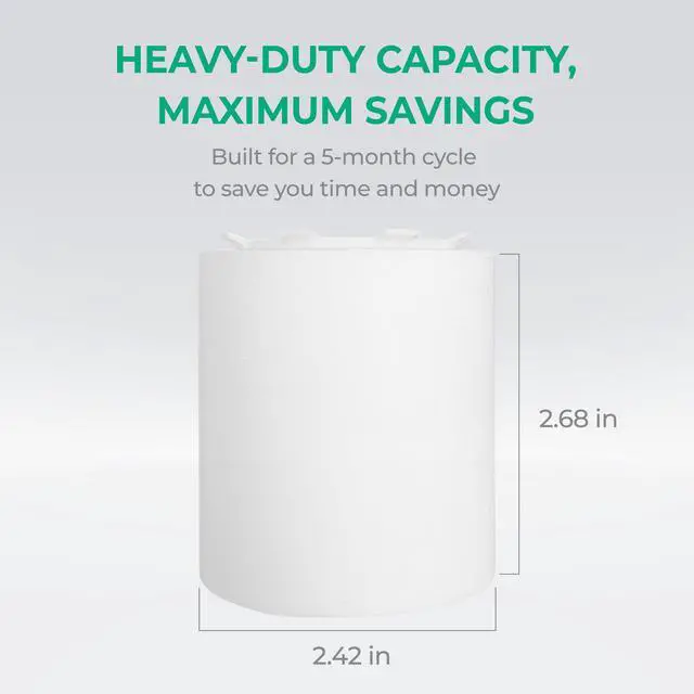 Alt view image 7 of 7 - Ionpolis Wall-Mounted High Capacity 6-Scent Vitamin C Shower Filter with 6-Stage Filtration Suitable for Shower Head Mounted on the Wall or Ceiling
