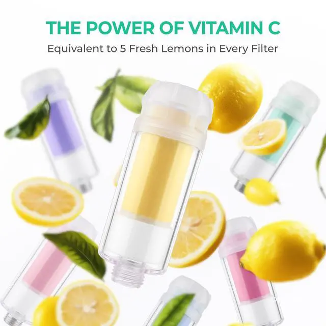 Alt view image 3 of 7 - Ionpolis External Vitamin C Shower Filter for pH Neutralization with High Concentration Vitamin C Gel Deep Sea
