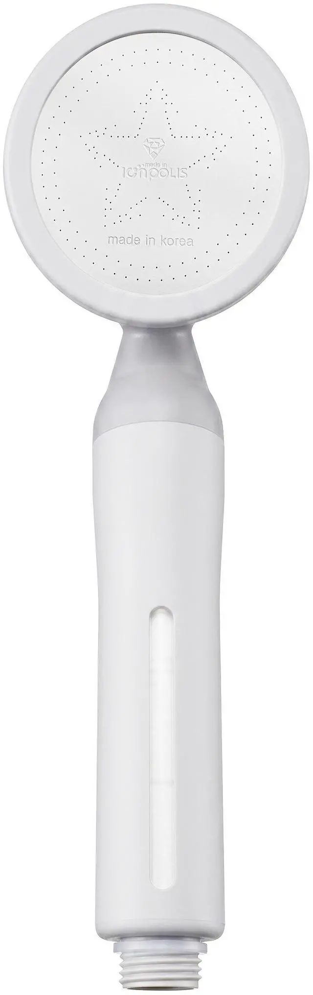 Main image of Ionpolis Premium LED Shower Head with Dual Filters Visualizing Water Temperature with 3 Different Colors without Power for Safety and Convenient
