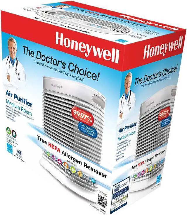 Alt view image 3 of 4 - Honeywell TRUE HEPA Tower Air Purifier (HPA104C )