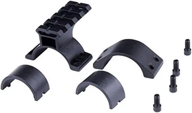 Alt view image 5 of 5 - Barrel Mount  25.4mm/30mm Ring 20mm Weaver Picatinny Rail Adapter for Rifle Scope