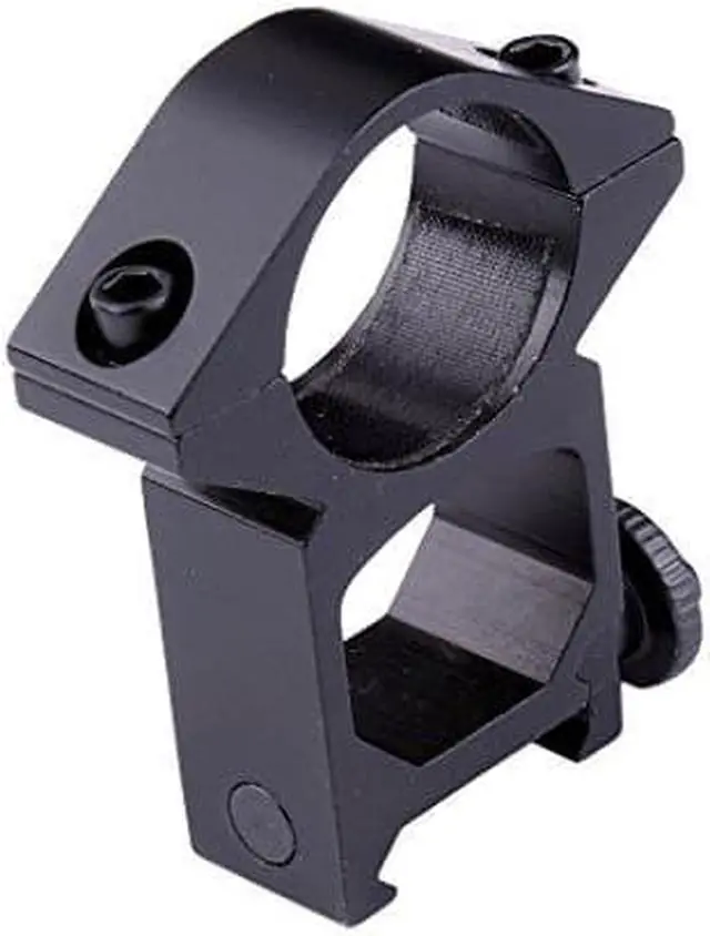 Alt view image 2 of 5 - High Profile See Through 25.4mm Scope Rings 21mm Picatinny Weaver Rail Mount (2pcs)