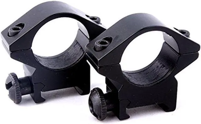 Main image of Attachs to Dovetail 21 mm rail Tactical Low Profile 25.4mm Scope Rings 20mm Weaver/picatinny Rail Mount