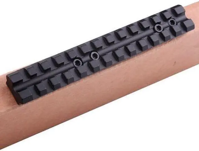 Alt view image 3 of 4 - Weaver Mount Picatinny Rail for Shotgun DIY Rifle Scope Hunting Accessories Hunting Scope Mount 5.5x0.78inch