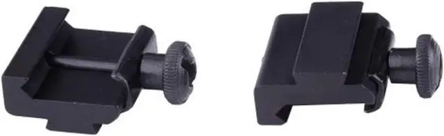 Alt view image 3 of 4 - Weaver Dovetail Adapter to Picatinny Rail Rifle Scope Mount Hunting 20mm to 11mm