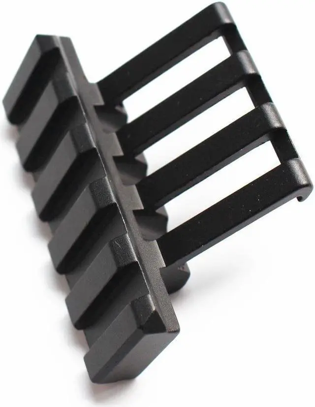 Alt view image 4 of 5 - Tactical 5 Slots 45 Degree Angle Offset Adapter 20mm Weaver Rail Mount Picatinny Scope Rail Base Scope Pistol Airsoft
