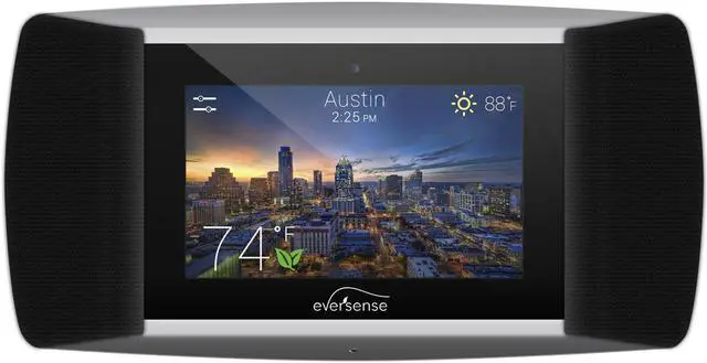 Main image of Allure Energy - EverSense Wi-Fi Touch-Screen Thermostat - Black