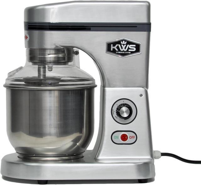 KWS KitchenWare Station KWS Commercial 620W Stand Mixer, 7 Quarts Heavy-Duty  for Restaurant/Bakery /Tea Shop/Coffee Shop