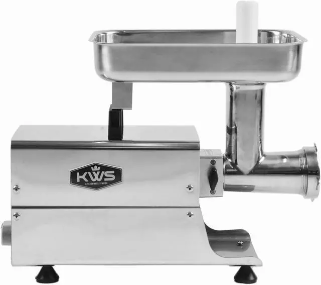 Alt view image 2 of 4 - KWS SL-8 Commercial 450W 1/2HP Electric Meat Grinder Stainless Steel Meat Grinder
