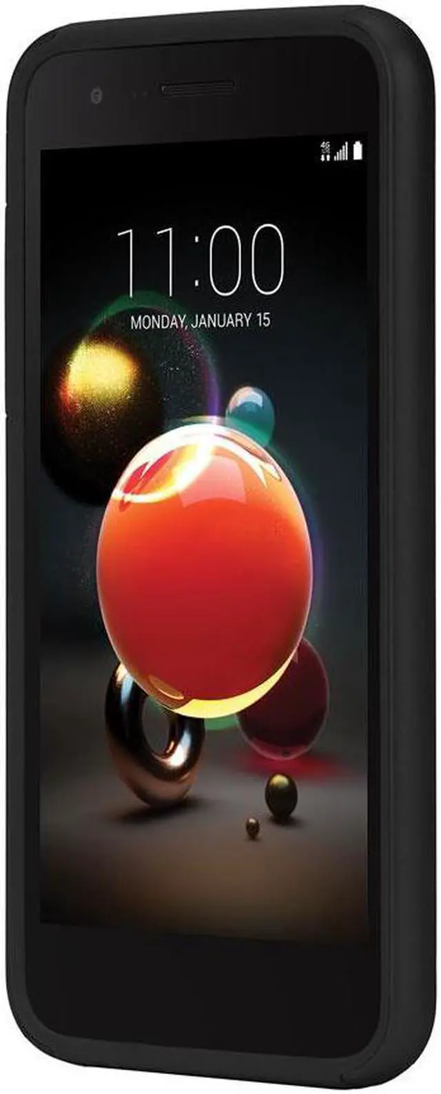 Main image of Incipio DualPro LG Tribute Dynasty Case with Shock-Absorbing Inner Core & Protective Outer Shell for LG Tribute Dynasty - Black/Black