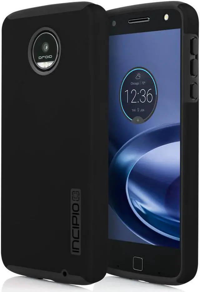 Alt view image 5 of 8 - Incipio DualPro Case for Moto Z Force Droid in Black