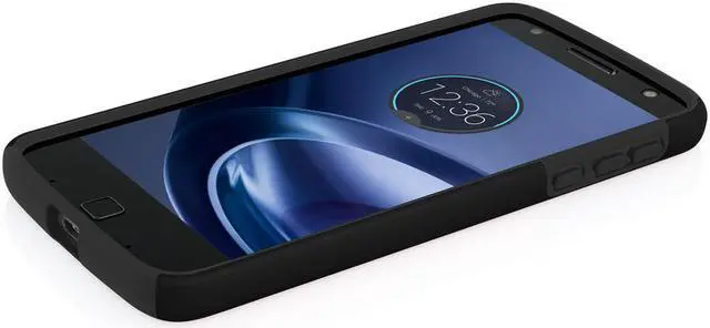 Alt view image 7 of 8 - Incipio DualPro Case for Moto Z Force Droid in Black